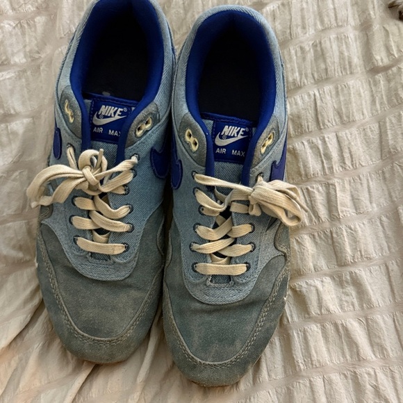Nike Air Max 1 PRM Dirty Denim Blue Men’s 11.5 size - Picture 3 of 8